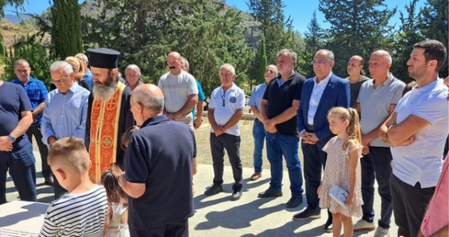 Ετήσιο Μνημόσυνο του Ήρωα Κωστάκη Κ. Ευαγόρου στον Λουβαρά