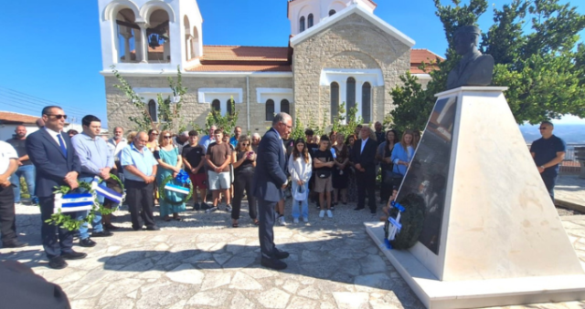 Ετήσιο Εθνικό Μνημόσυνο του Ήρωα Ανδρέα Ζαχαρία Σάββα στην Δορά