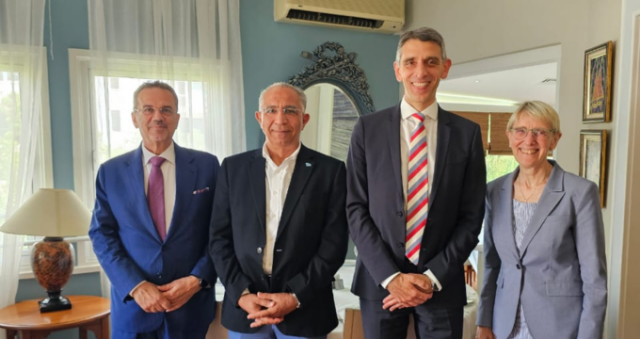 Ανακοίνωση Αρ. 145/ 2026 - Συνάντηση του Προέδρου του ΕΟΑ Λεμεσού με τον Πρόεδρο του Governing Board του Ευρωπαϊκού Ινστιτούτου Καινοτομίας και Τεχνολογίας (EIT)