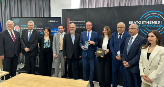 Ανακοίνωση Αρ. 40/ 2026 - Επίσκεψη Ομοσπονδιακού Υπουργού Επικρατείας για Ευρωπαϊκές Υποθέσεις της Γερμανίας στο Κέντρο Αριστείας ERATOSTHENES