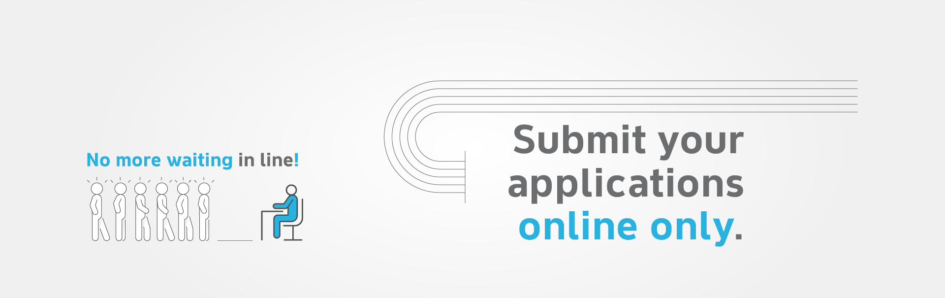 Submit your applications online only